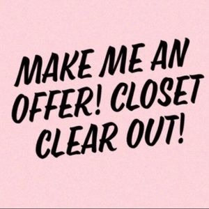 Closet clear out!!